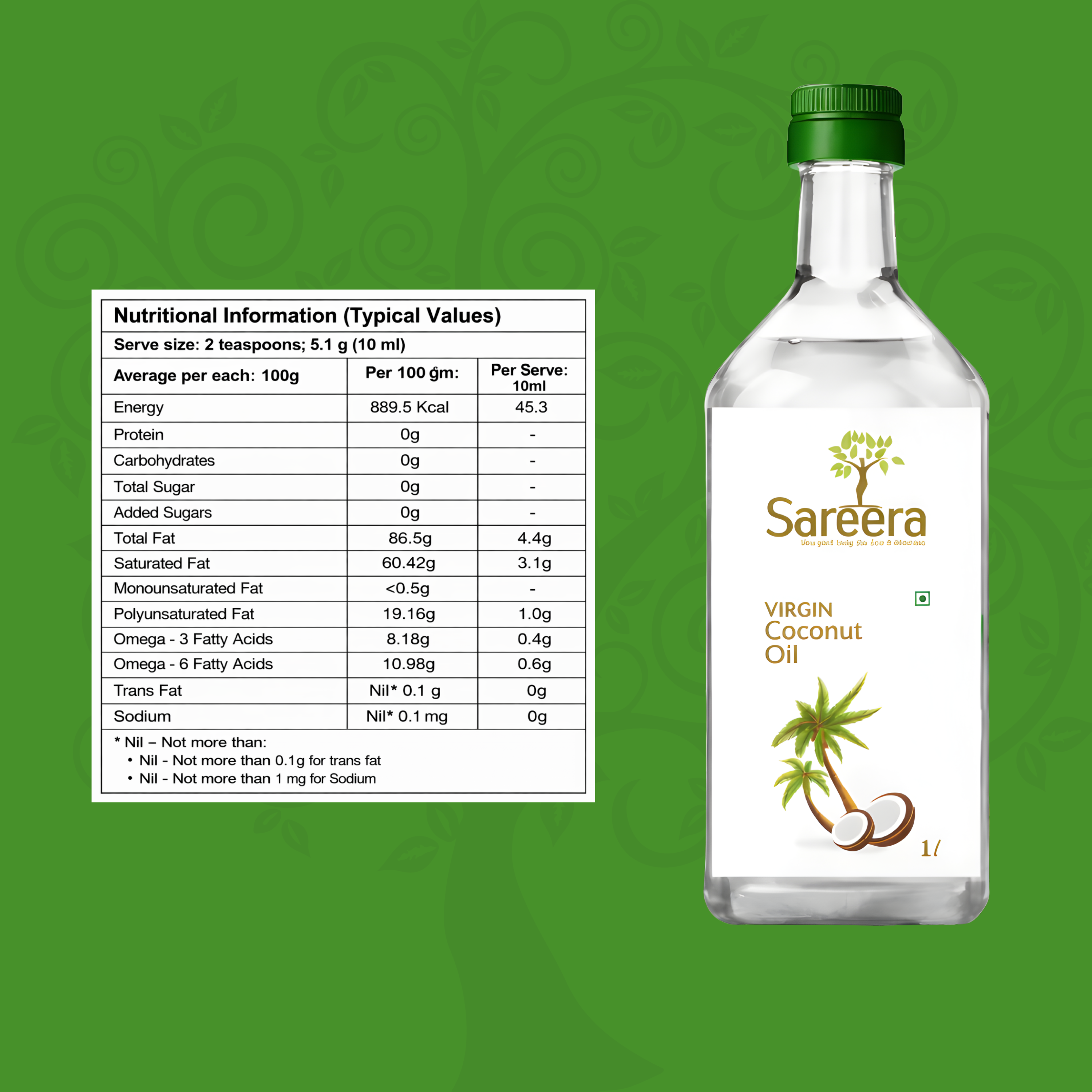 Sareera Virgin Coconut Oil