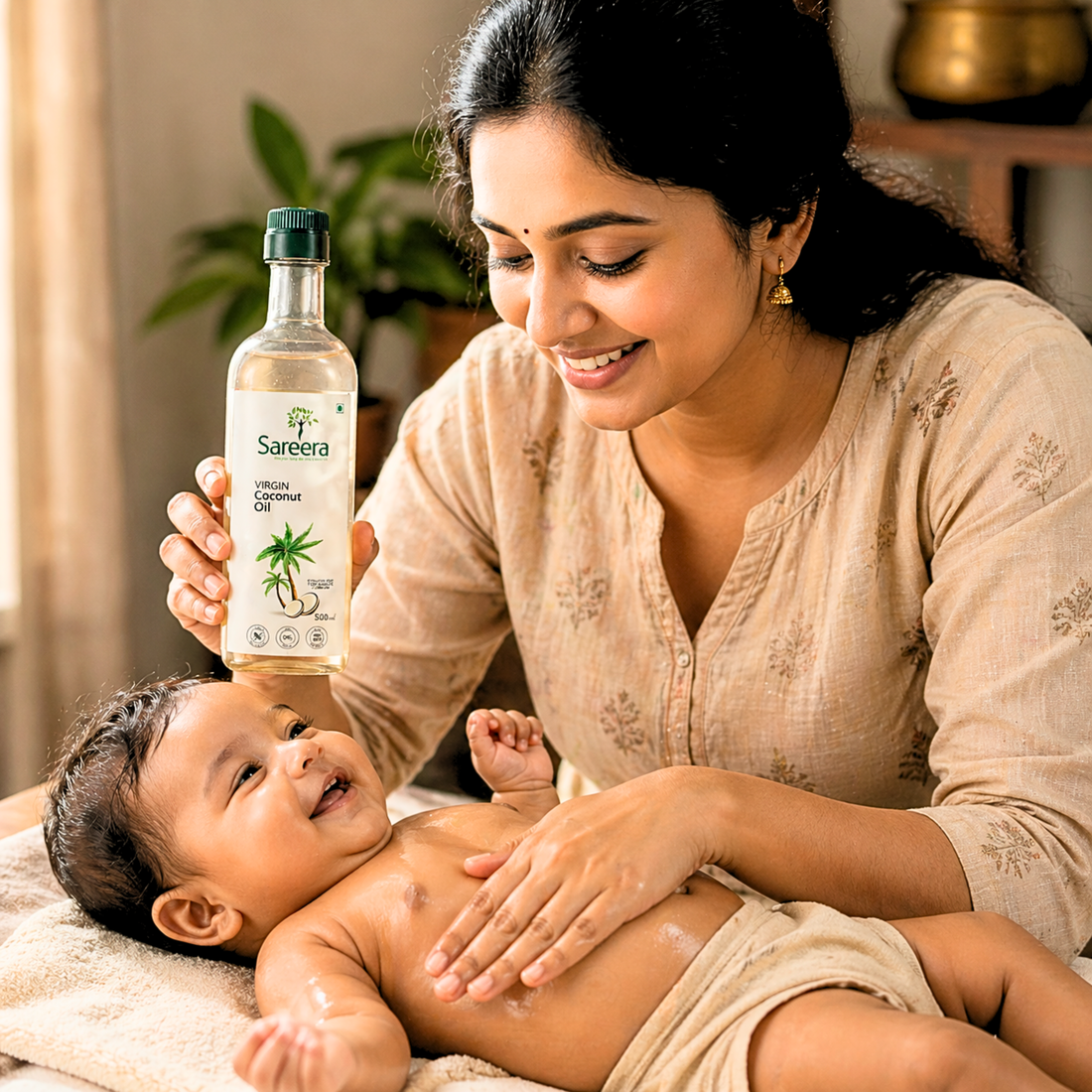Sareera Baby Care Oil - 1 Ltr