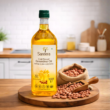 Sareera Cold Pressed Groundnut Oil - 1 Ltr