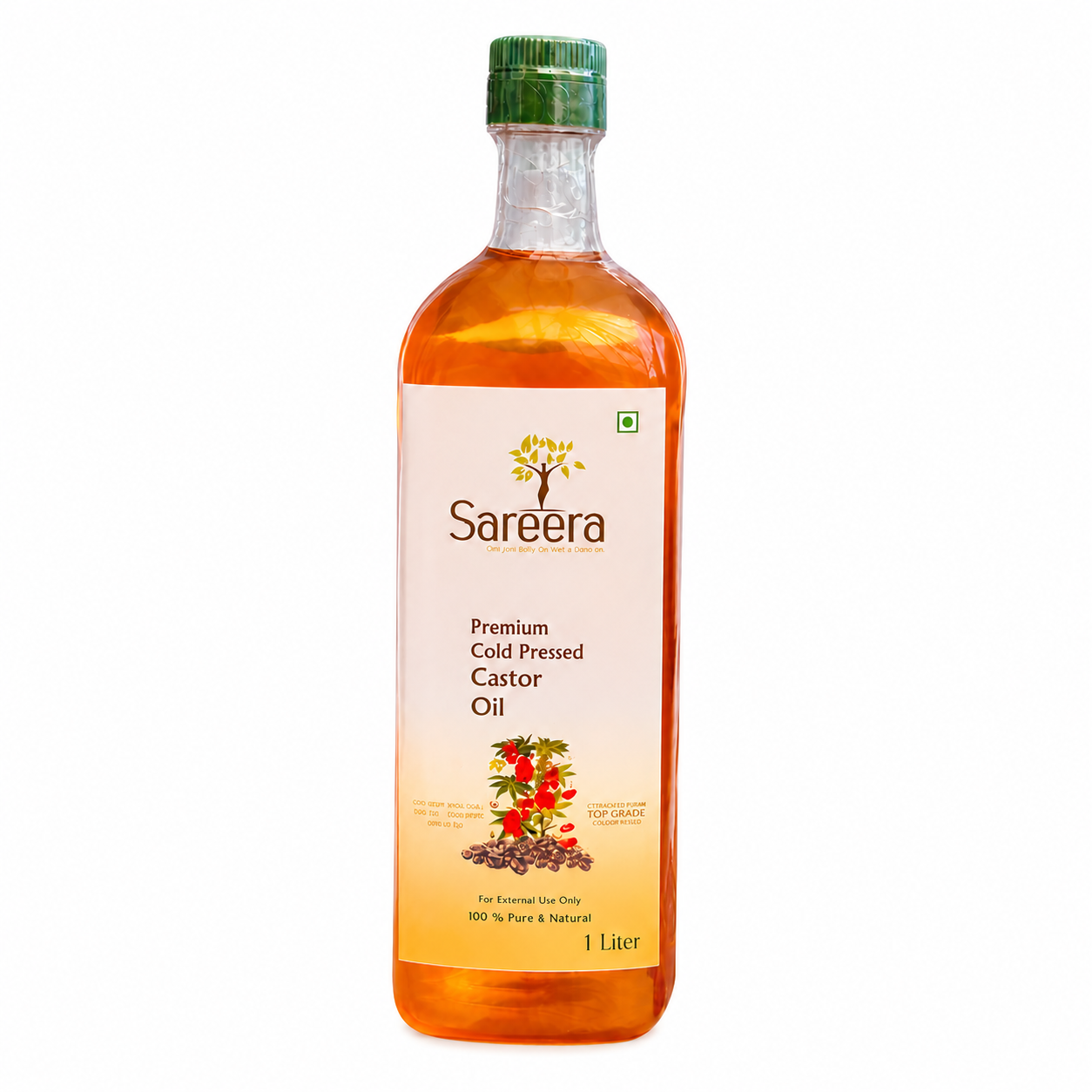 Sareera Cold Pressed Castor Seed Oil - 1 Ltr