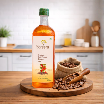 Sareera Cold Pressed Castor Seed Oil - 1 Ltr