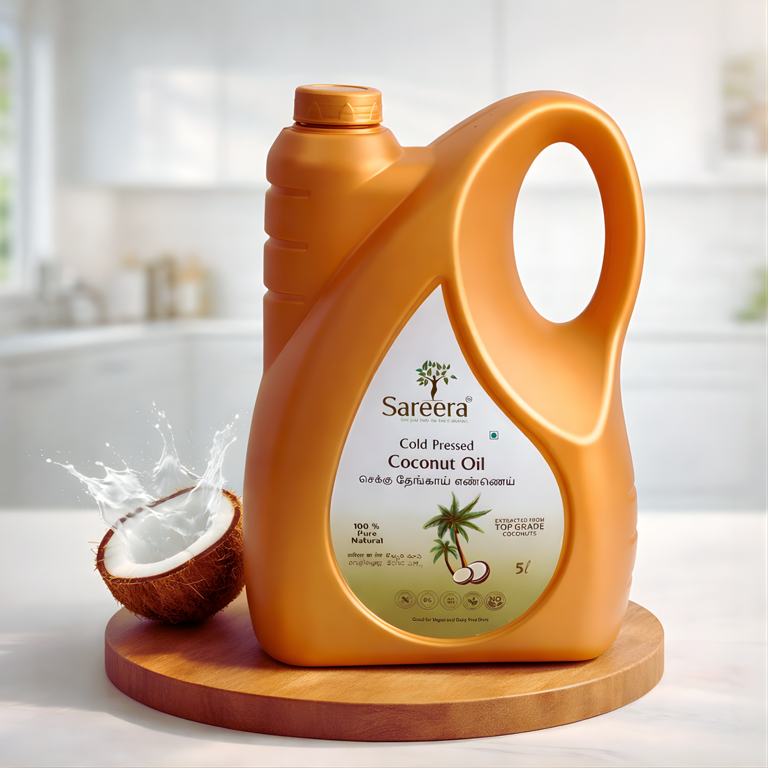 Sareera Cold Pressed Coconut Oil