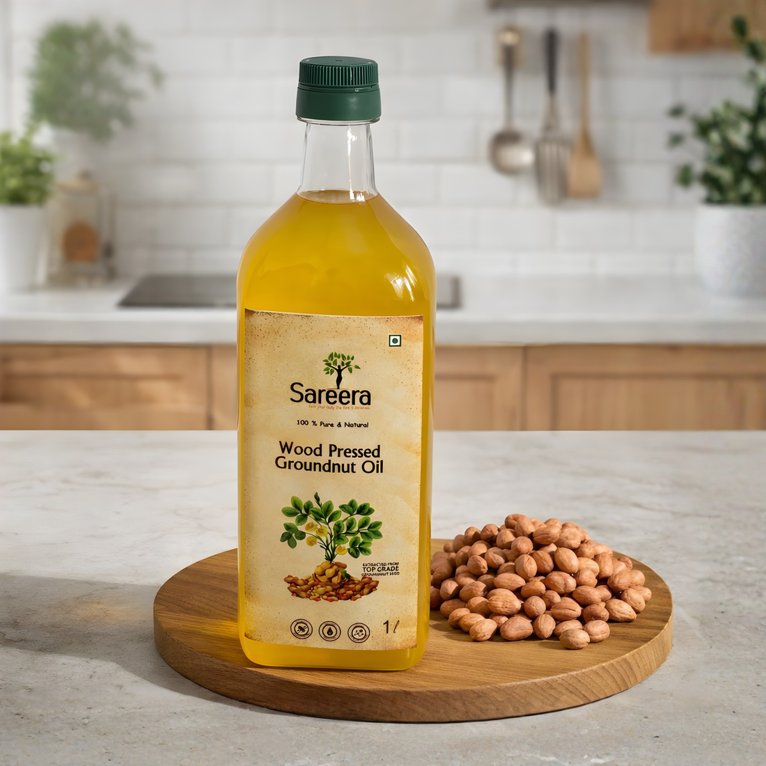 Sareera Wood Pressed Groundnut Oil