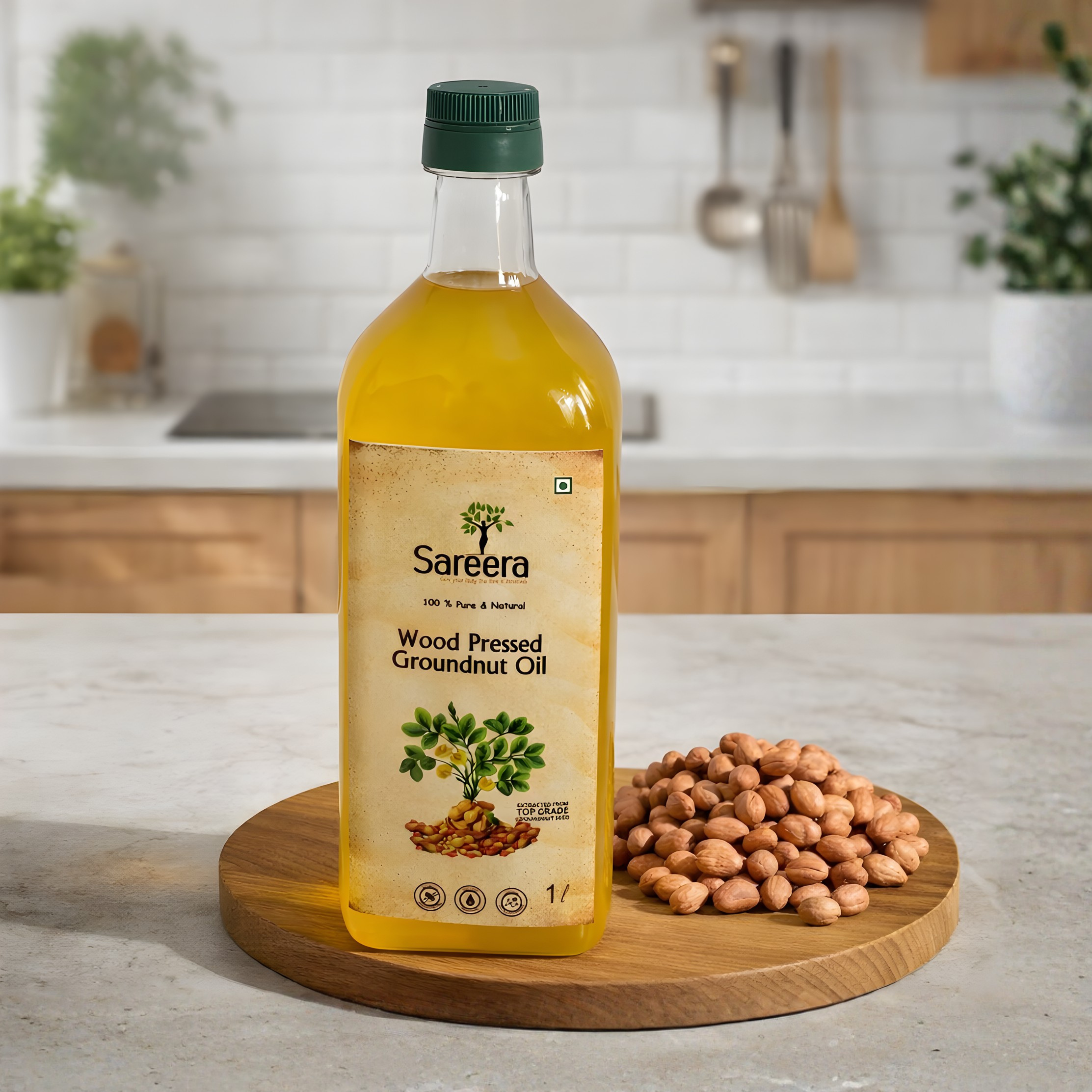 Sareera Wood Pressed Groundnut Oil