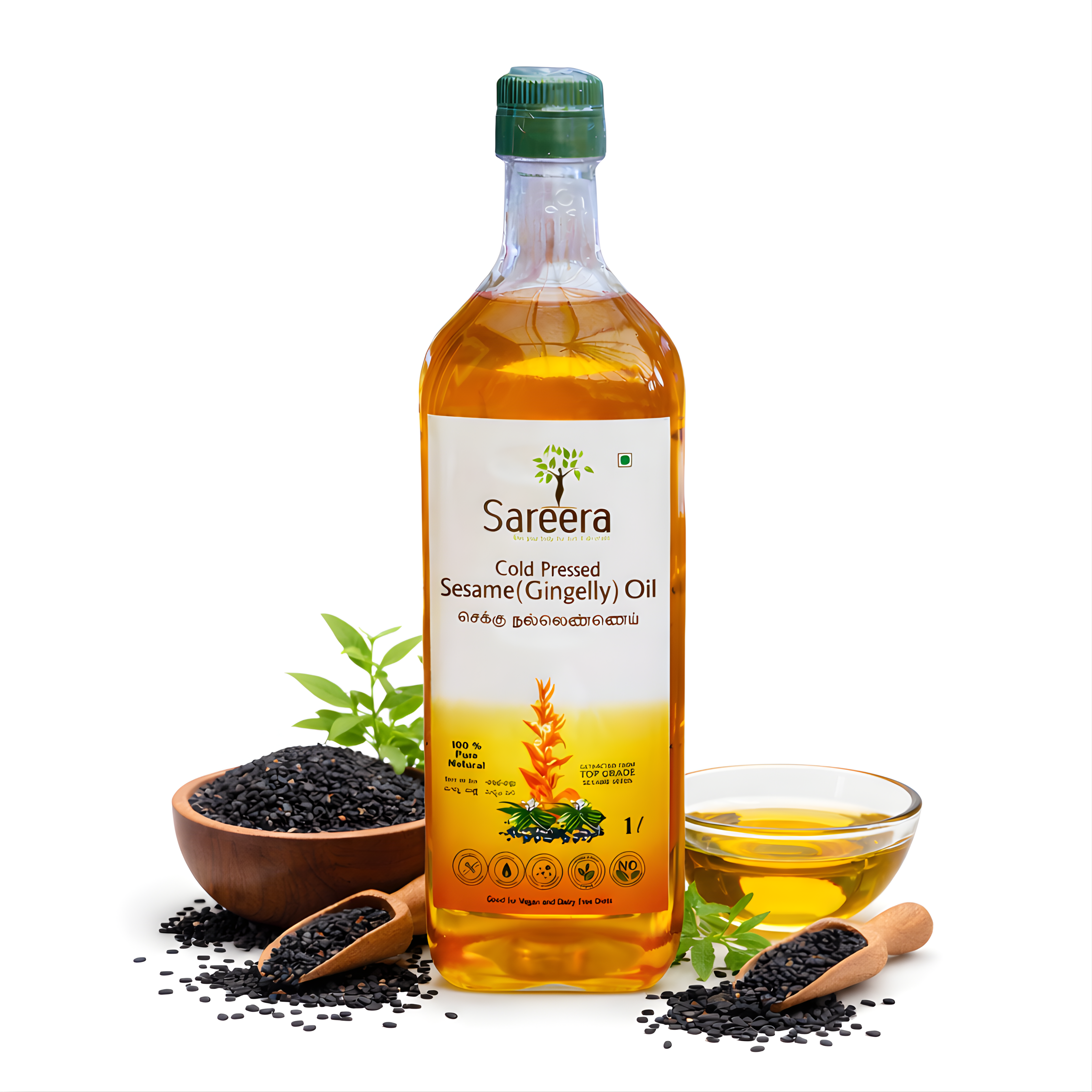 Sareera Cold Pressed Sesame(Gingelly) Oil