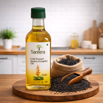 Sareera Cold Pressed Sesame(Gingelly) Oil - 500 ML