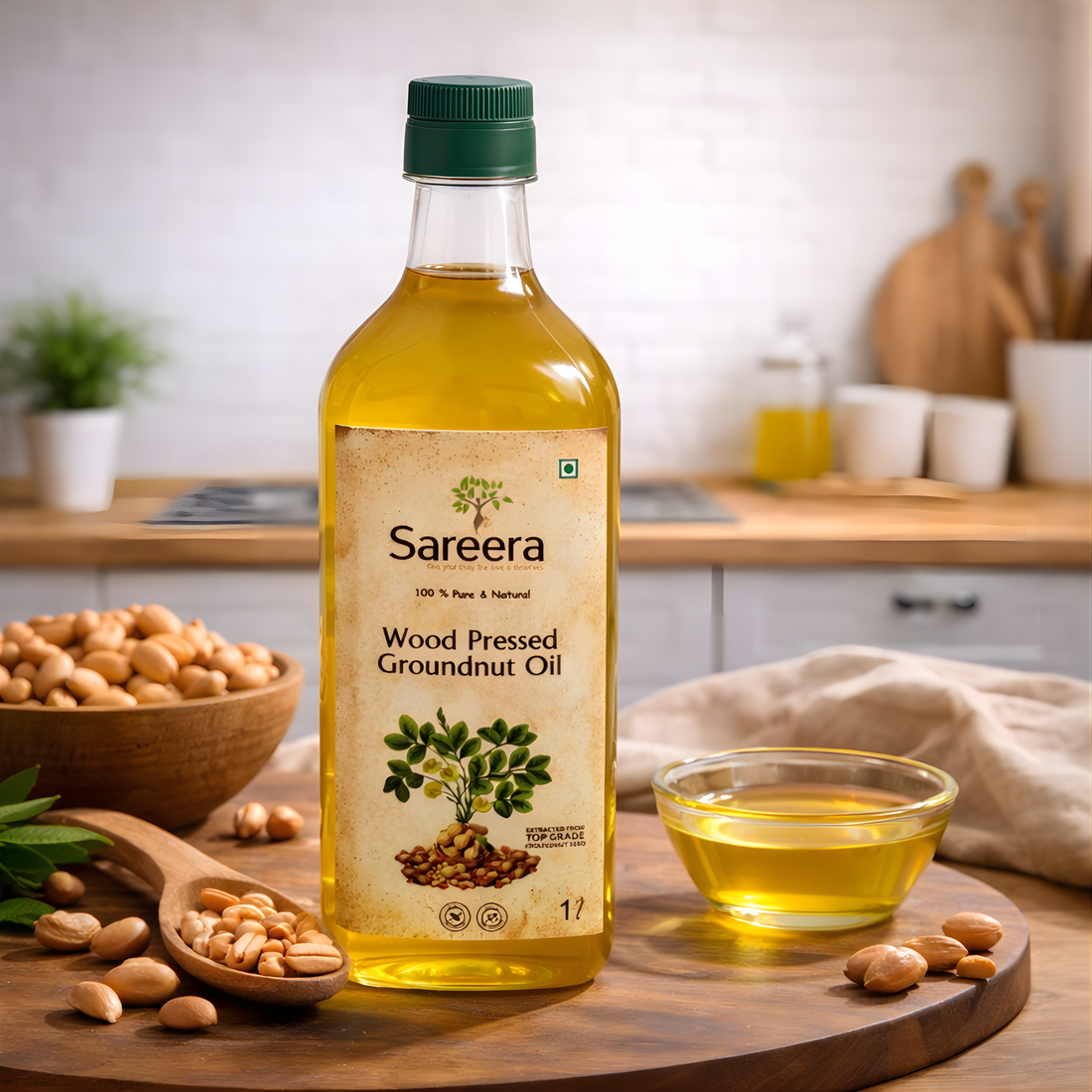 Sareera Wood Pressed Groundnut Oil