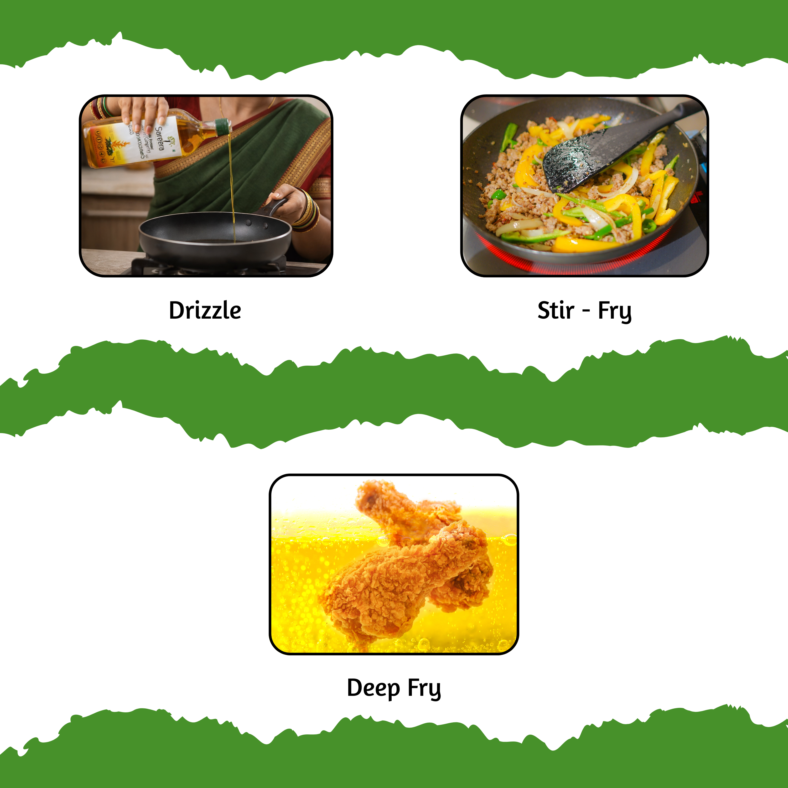 Sareera Cold Pressed Groundnut Oil - 5 Ltr