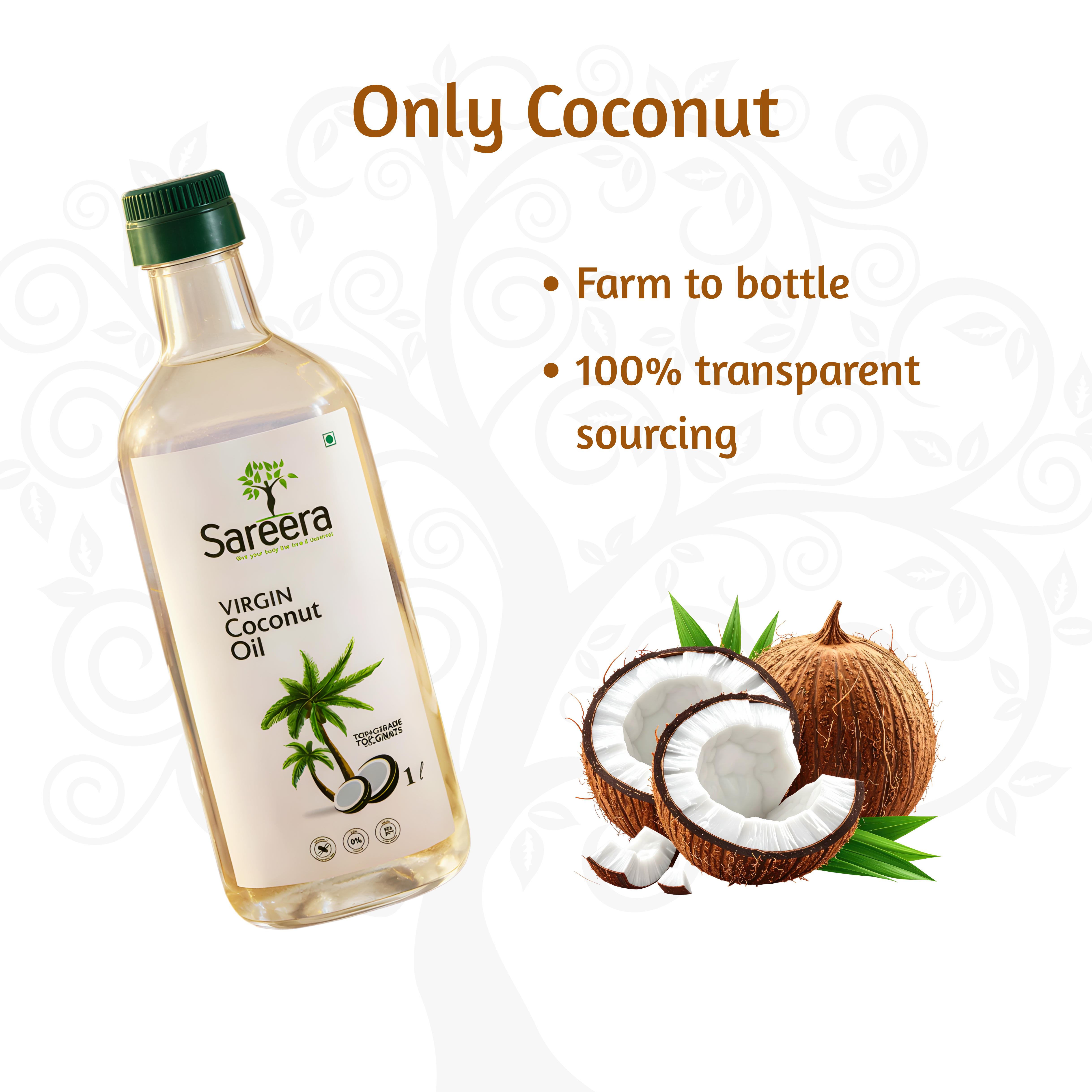 Sareera Virgin Coconut Oil - 1 Ltr